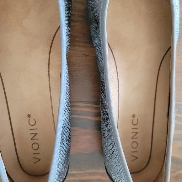 Vionic Women's Minna Metallic Ballet Flats SZ 9 - Picture 9 of 11